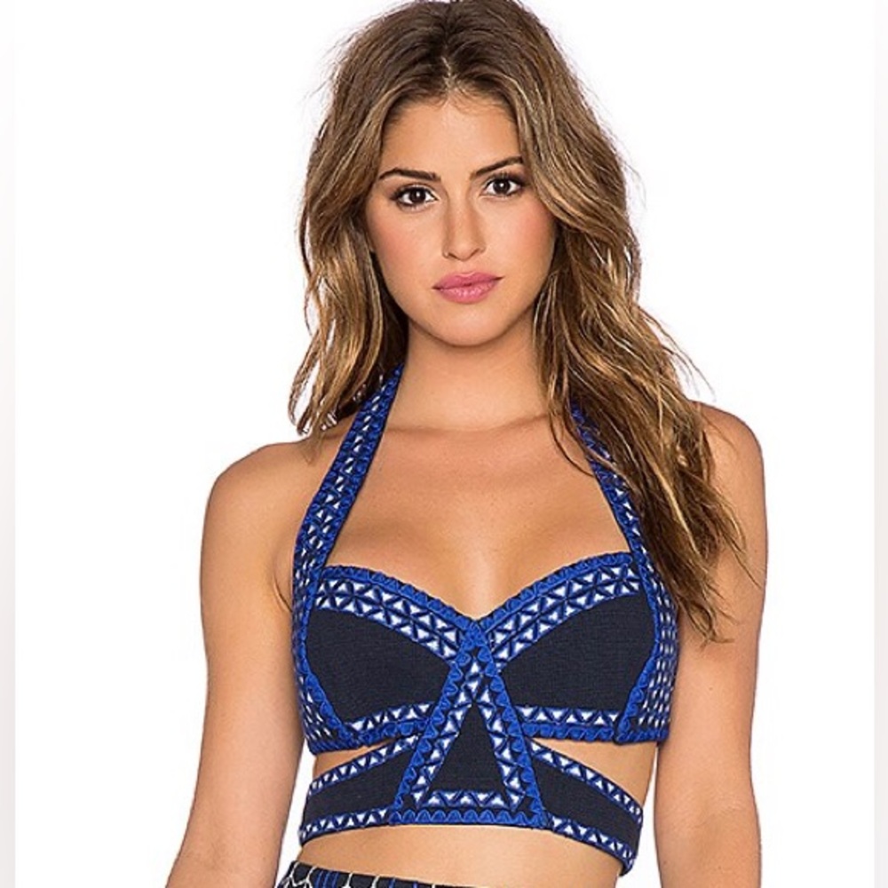 BCBGMaxAzria Katrin Crop Top